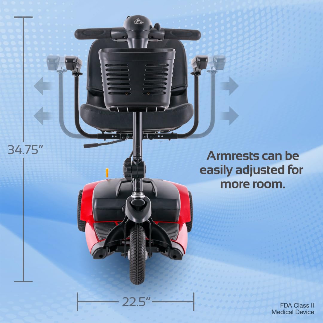 Rascal Venture 3-Wheel Portable Mobility Scooter
