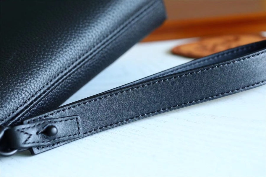 Louis Vuitton Pochette Ipad Black Aerogram For Men, Men’s Wallet 30cm LV M81029
