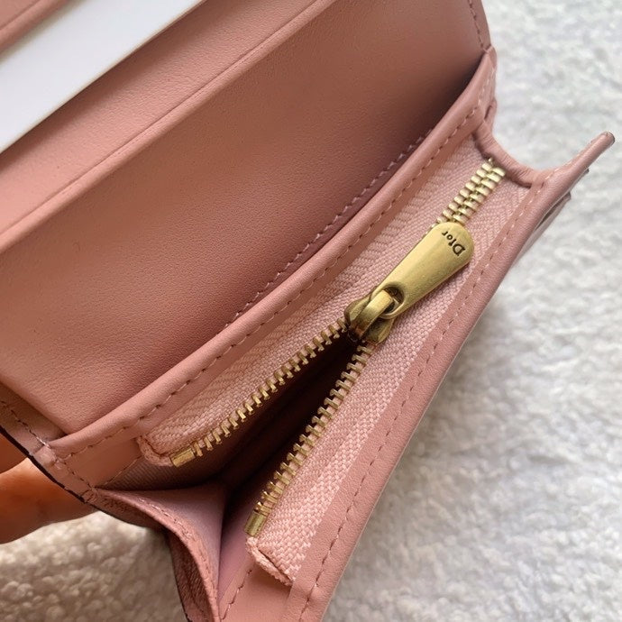Christian Dior Pink Wallet 11cm