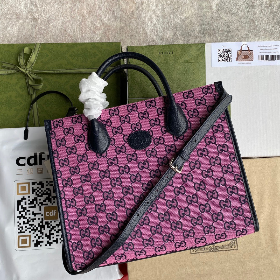 GG Multicolour Small Tote Bag 31cm