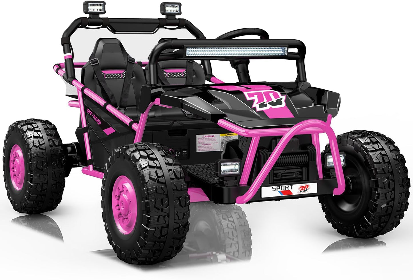 First Ride On 36V 2-Seater Kids Electric UTV Ride-On Car, 400W