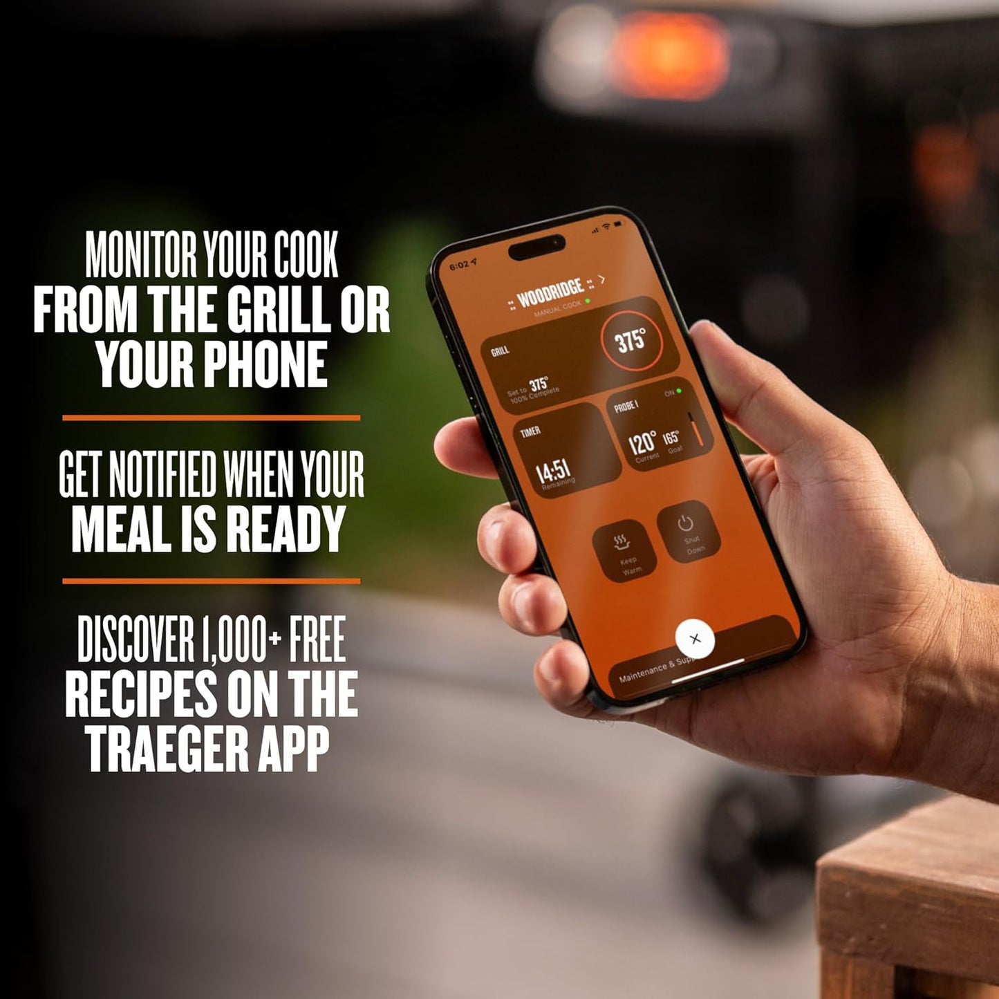 Traeger Woodridge Pro Electric Wood Pellet Grill & Smoker