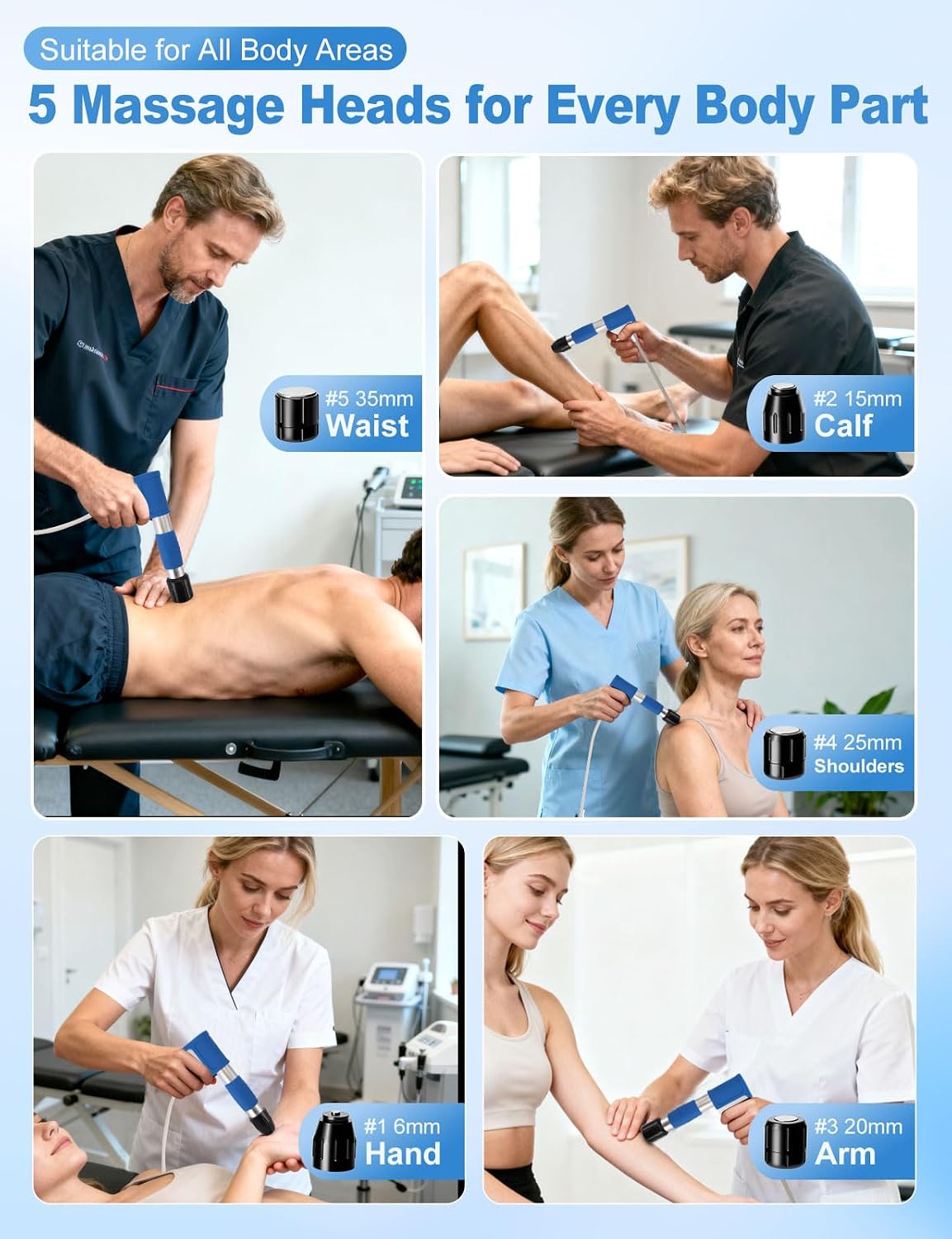 Extracorporeal Shockwave Therapy Machine for Muscle & Joint Relief