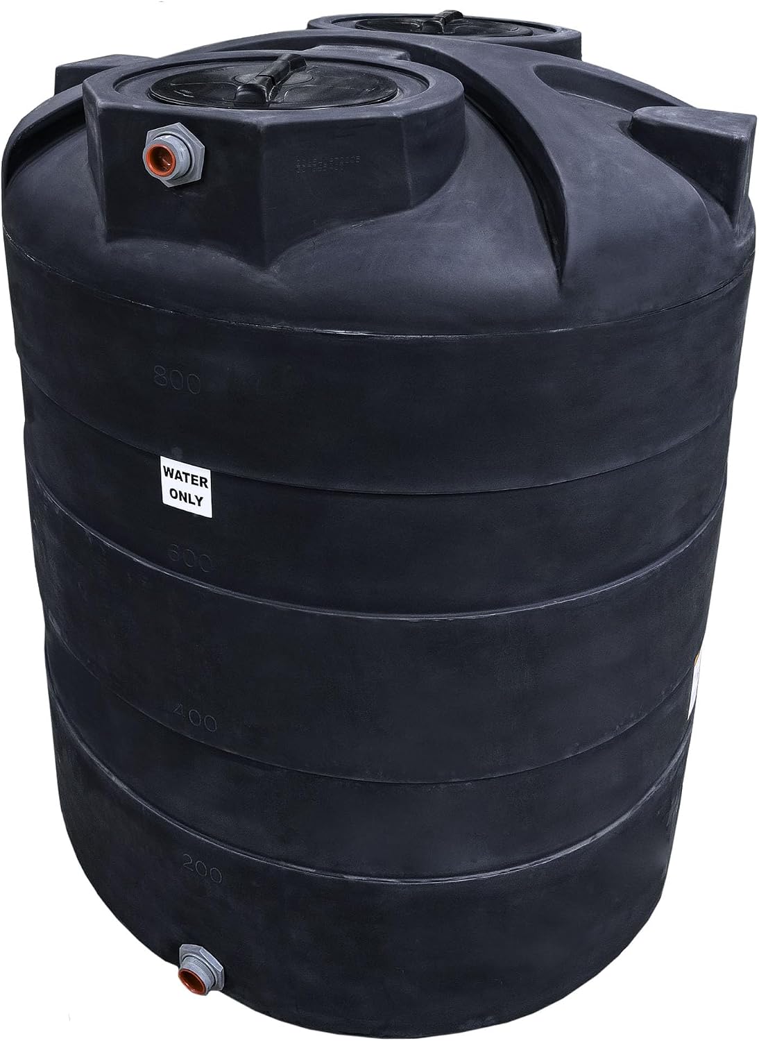 2500 Gallon Vertical Plastic Water Storage Tank