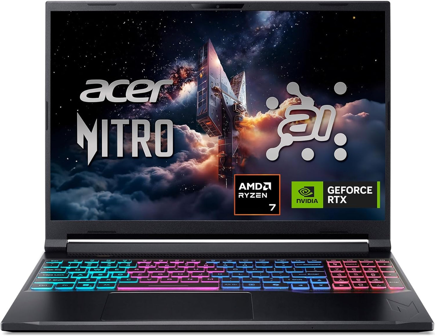 Acer Nitro V 16S AI Gaming Laptop with Ryzen 7 & RTX 5060