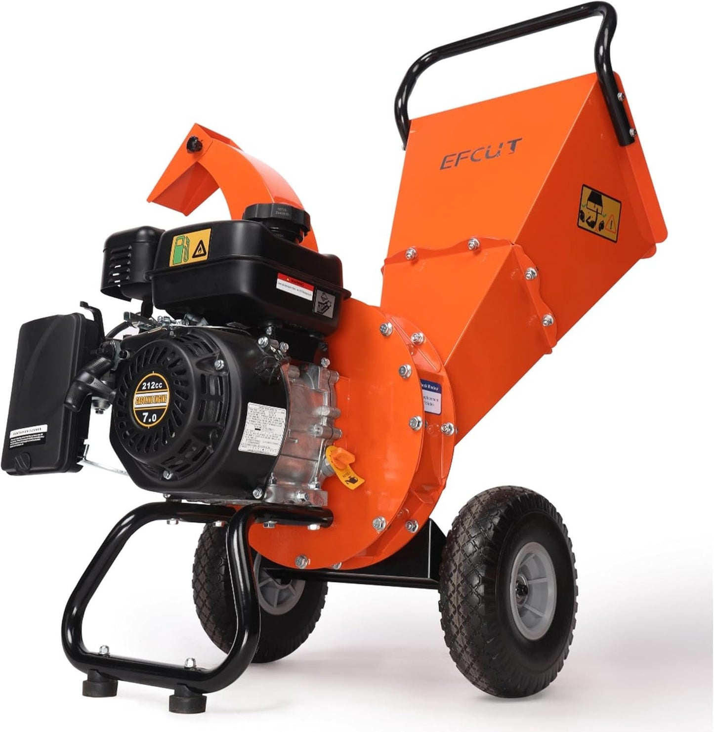 C40 Wood Chipper 4″ inch Max Diameter Capacity 9 HP 274cc Gas Powered Engine Heavy Duty Shredder Mulcher