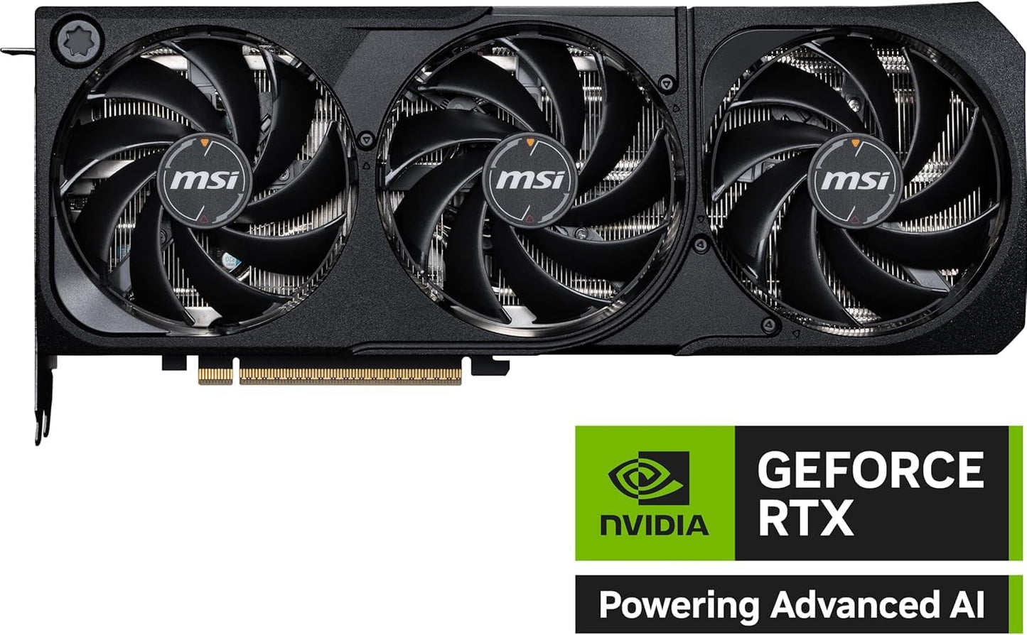 MSI GeForce RTX 5080 Ventus 3X OC Black 16GB GDDR7 Graphics Card