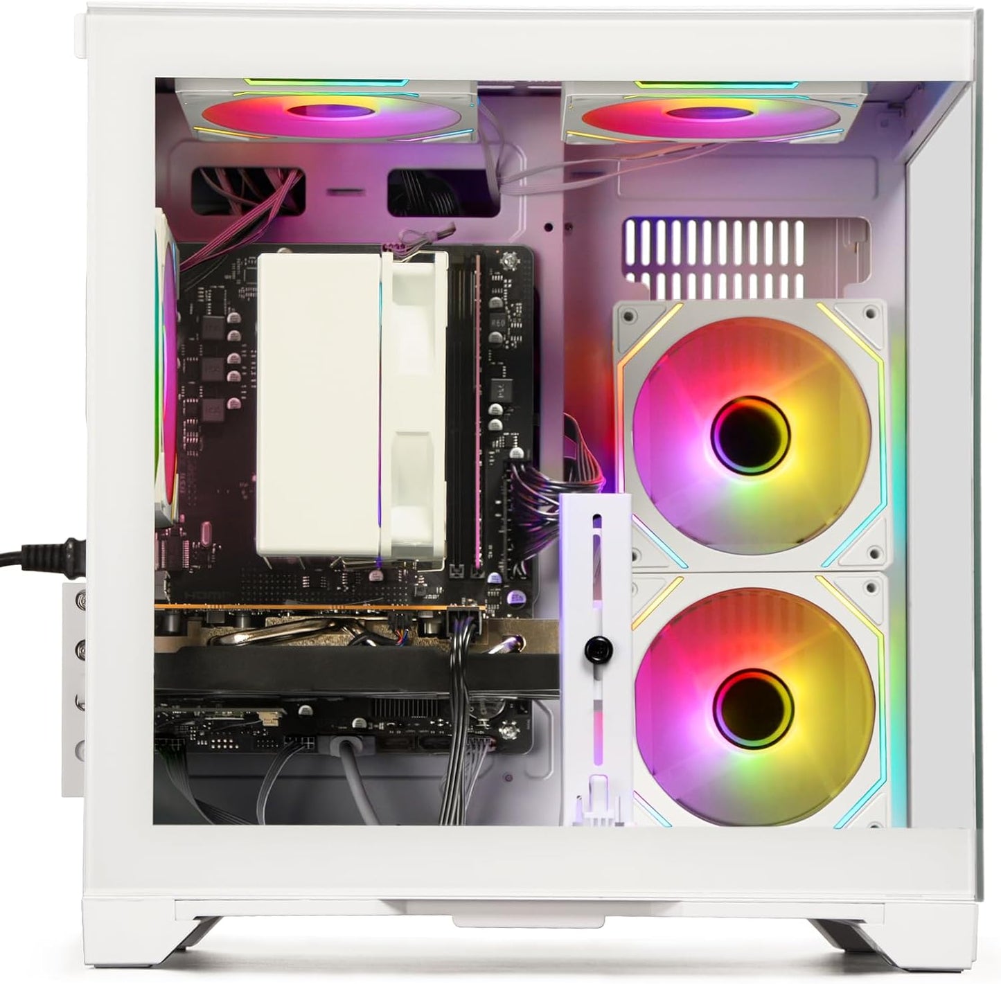 LXZ Gaming PC Desktop with Ryzen 5 5500 & GeForce RTX 3050