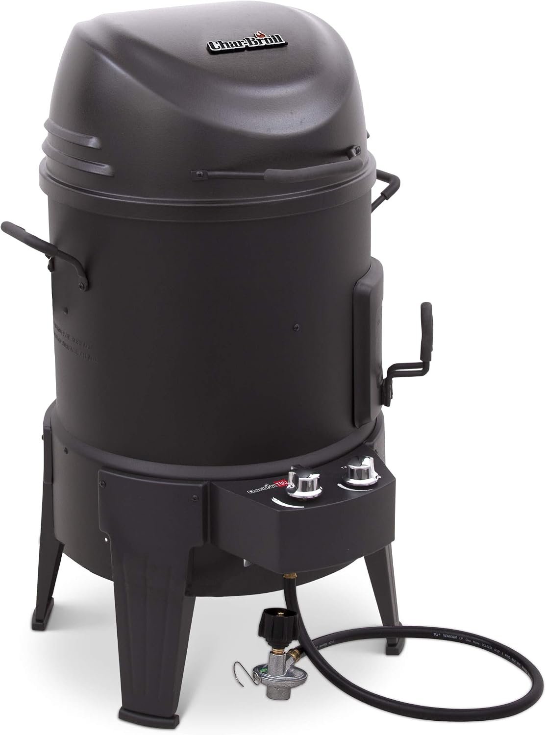 Charbroil The Big Easy TRU-Infrared 3-in-1 Smoker, Roaster Gas Grill, Black – 14101550