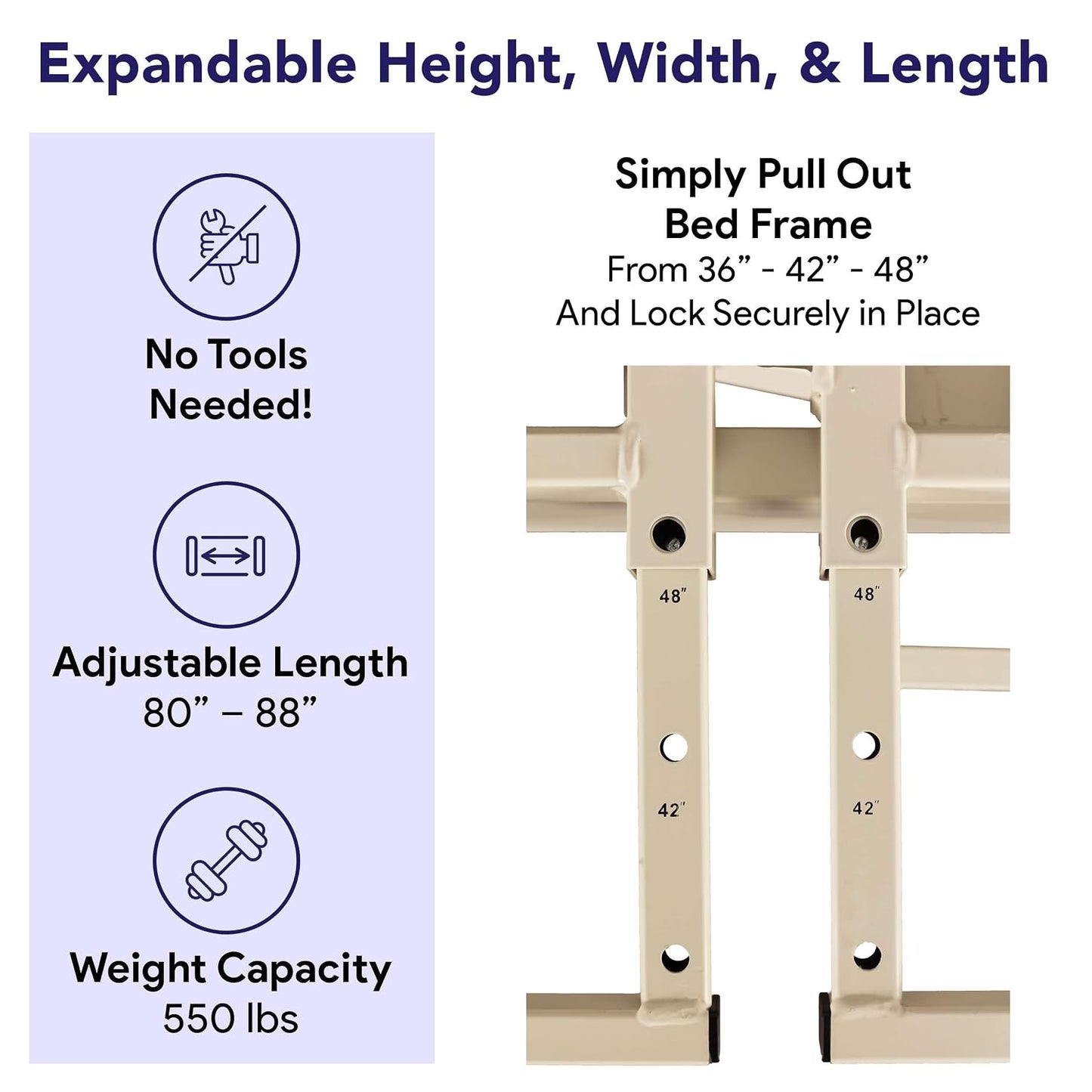Ultra Wide Full Electric Bariatric Hospital Bed with 48" Mattress