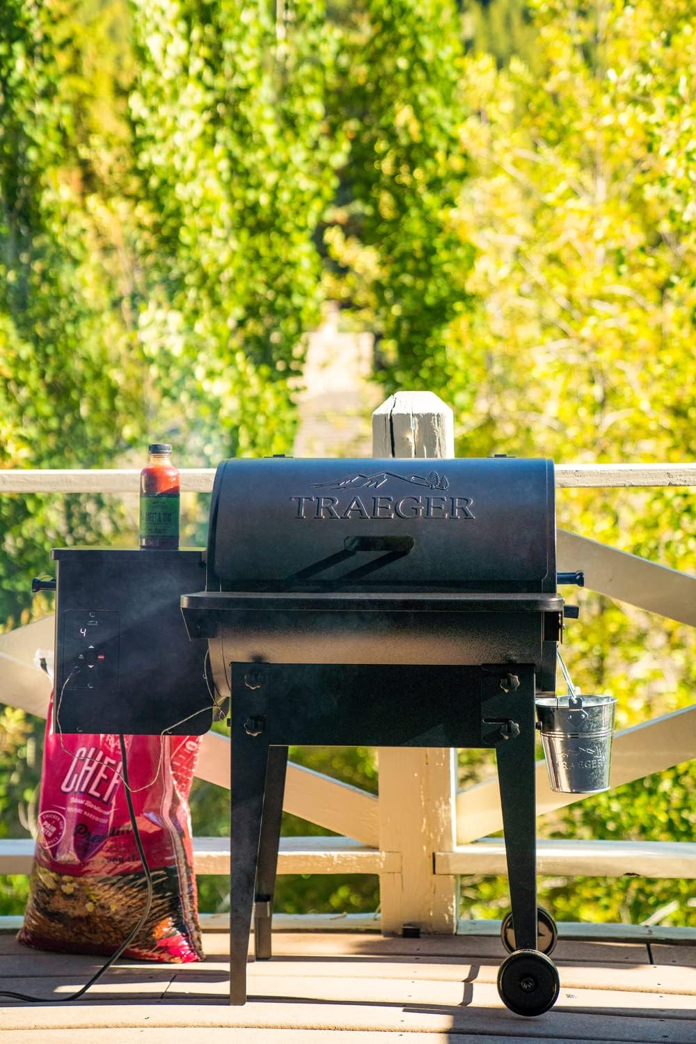 Traeger Tailgater 20 Portable Wood Pellet Grill & Smoker