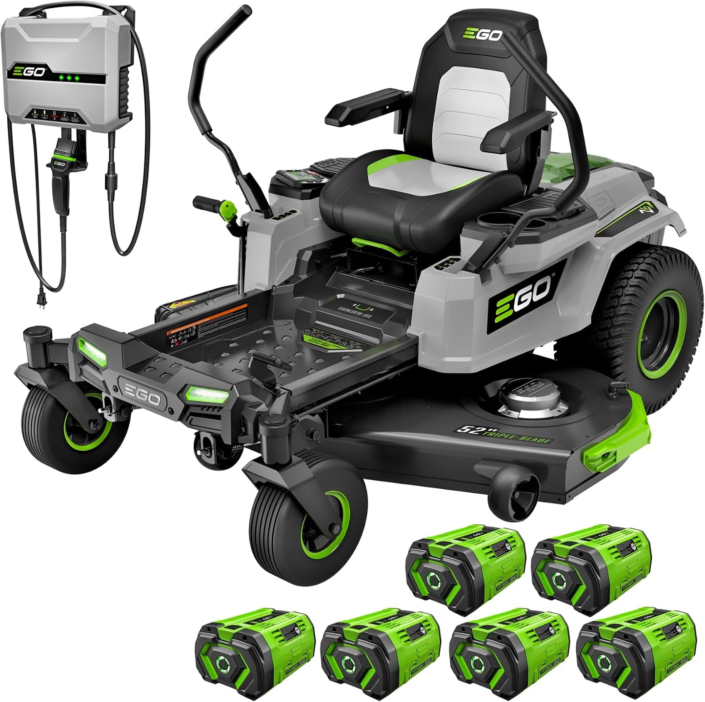EGO Power+ Z6 Zero Turn Electric Riding Lawn Mower, 42" Deck - ZT4214L