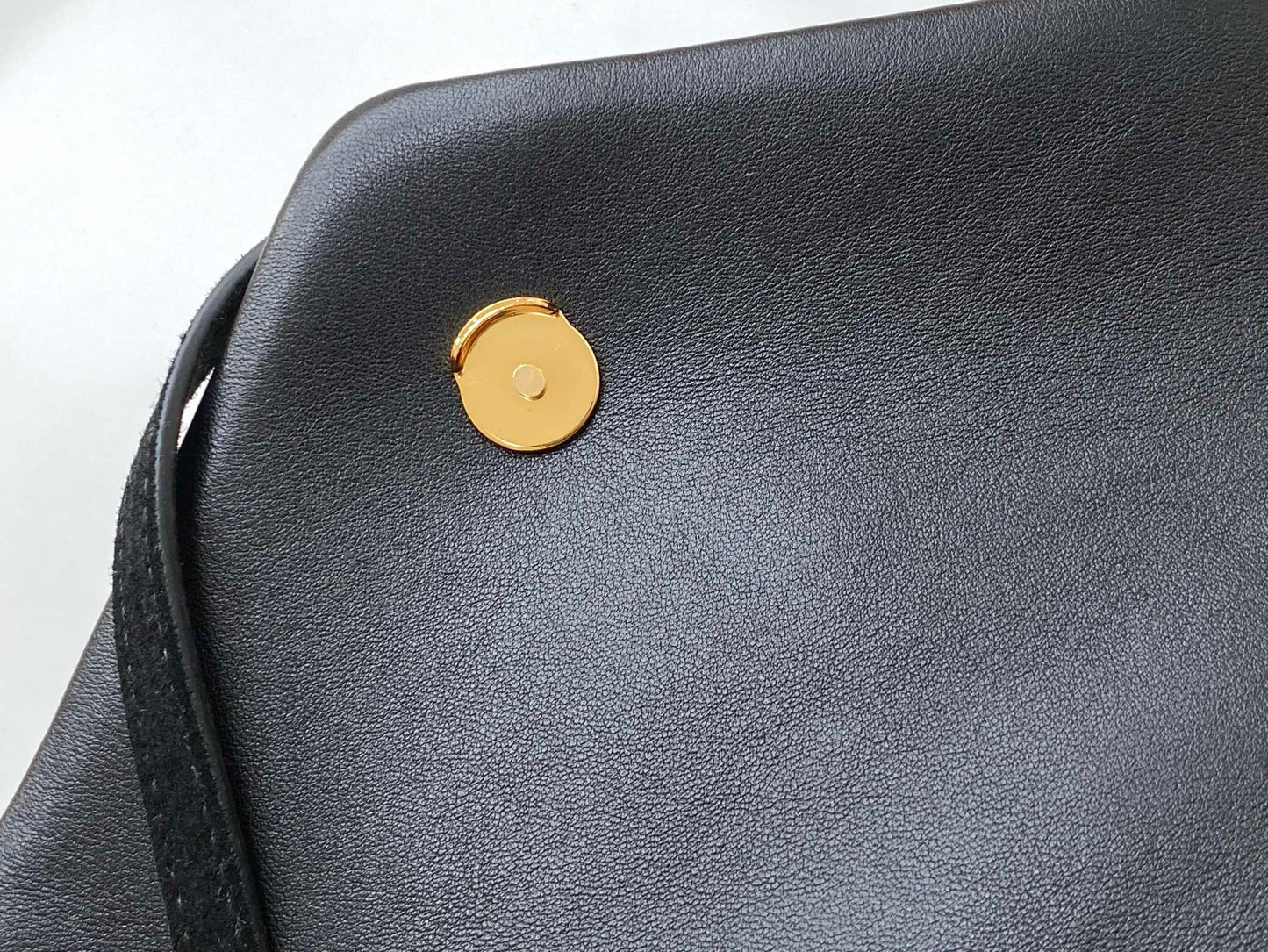 Saint Laurent Loulou Toy Strap Bag With Gold Hardware 20cm