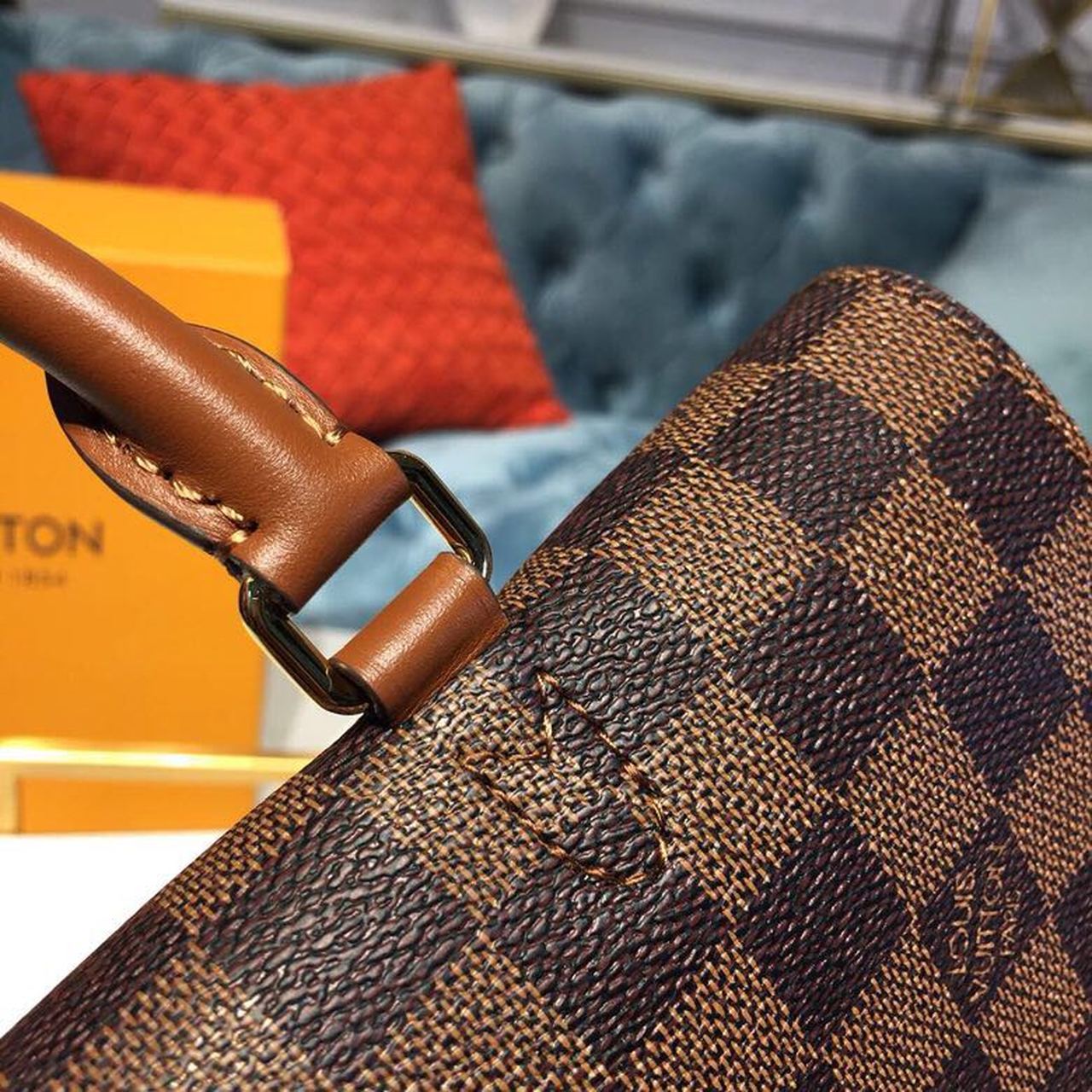Louis Vuitton Trendy Crossbody Bag Damier Ebene Canvas Spring/Summer Collection N40146, Noir