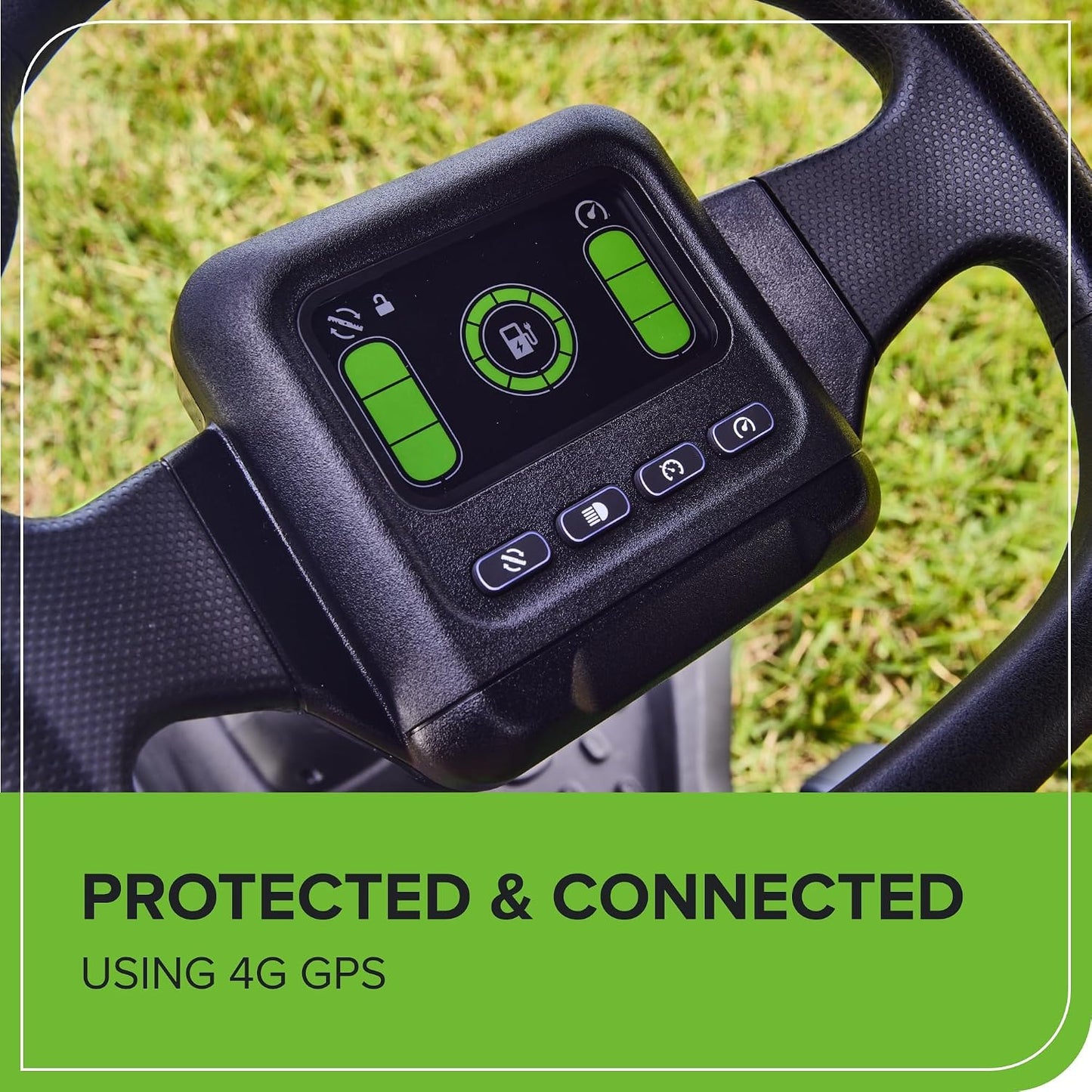 Greenworks 60V 30-Inch Riding Lawn Mower with Batteries & Charger