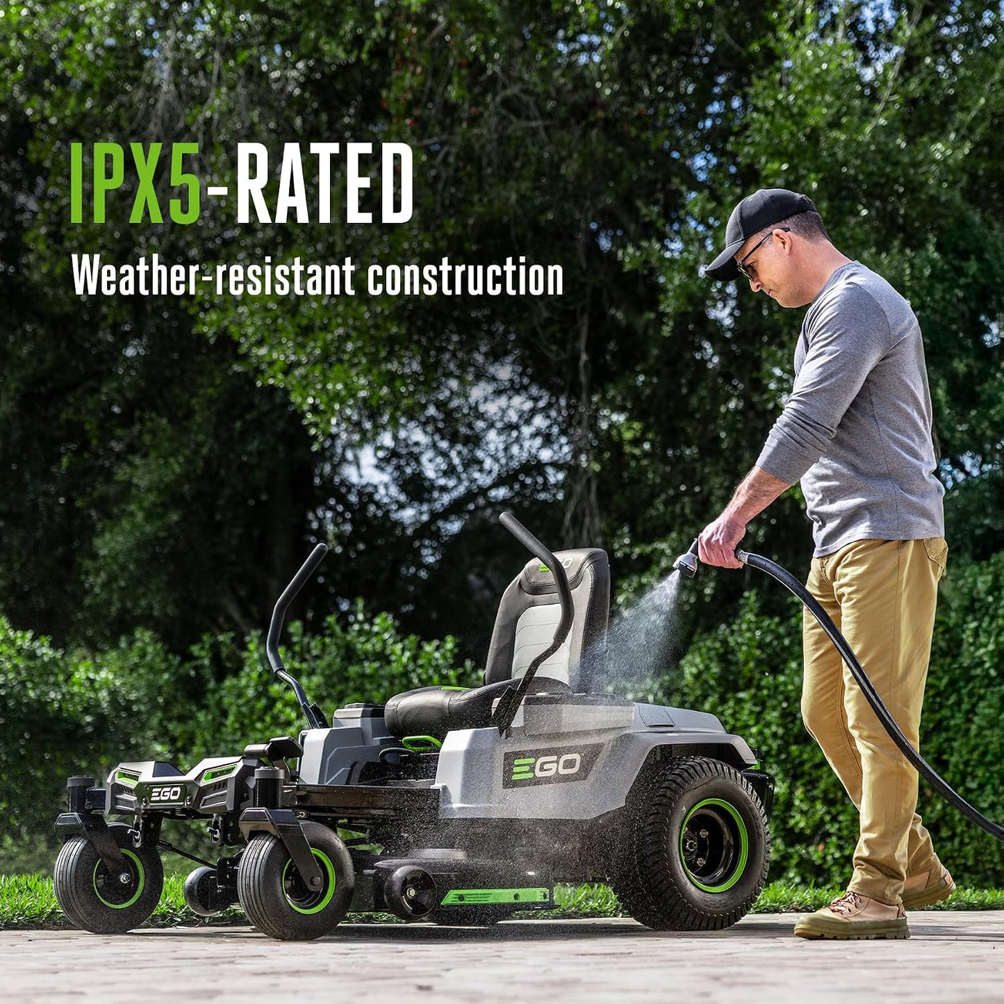 EGO Power+ Z6 e-Steer Zero Turn Electric Riding Lawn Mower, 42" - ZT4215S