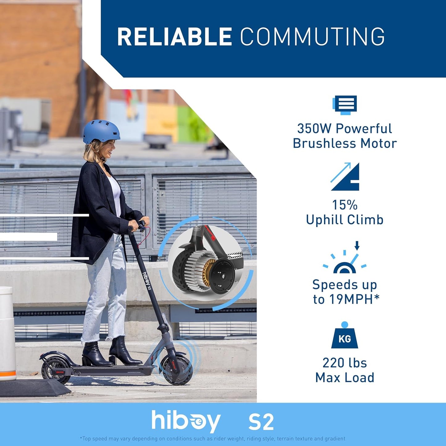 Hiboy S2 Electric Folding Scooter for Adults