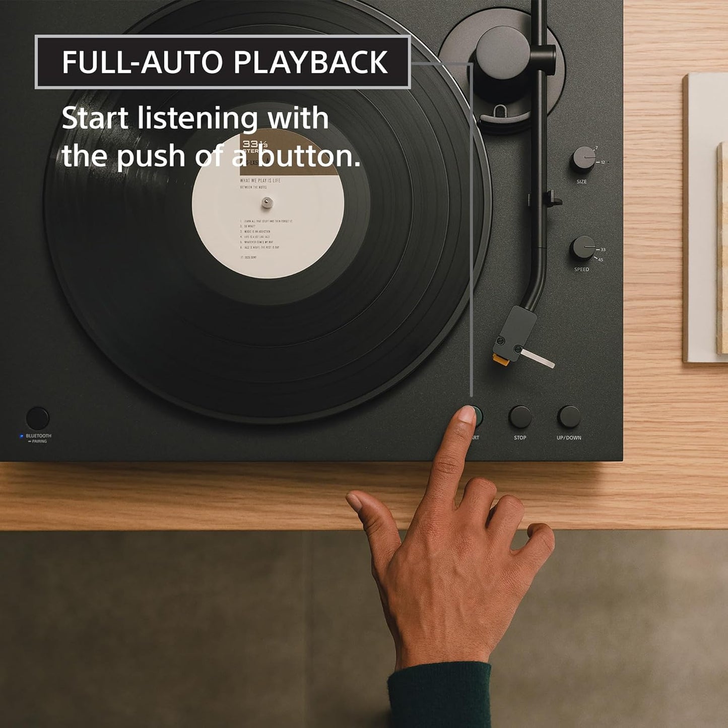 Sony PS-LX5BT Bluetooth Turntable with Full Auto Playback