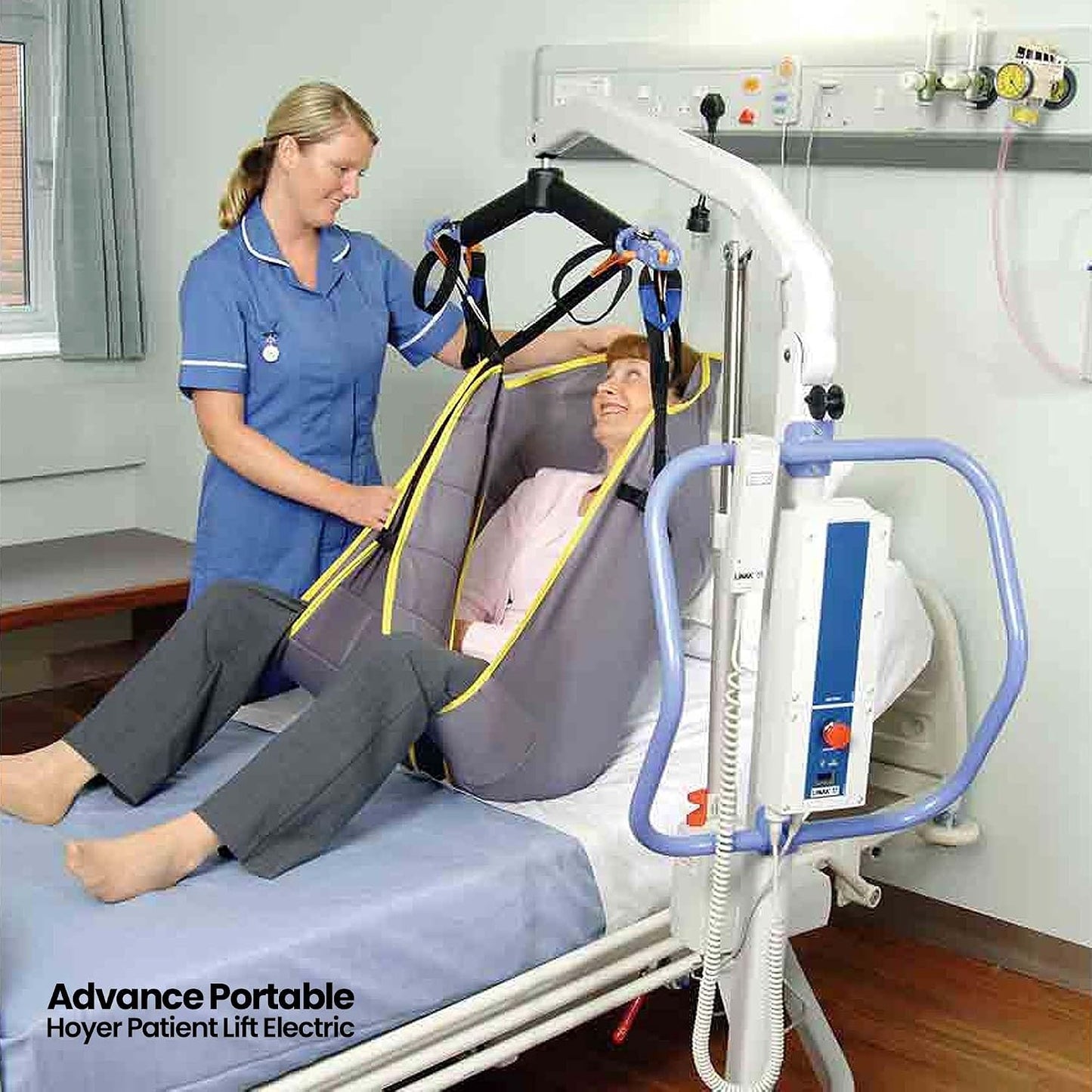 Joerns Hoyer Advance Electric Portable Patient Lift, 340 lbs