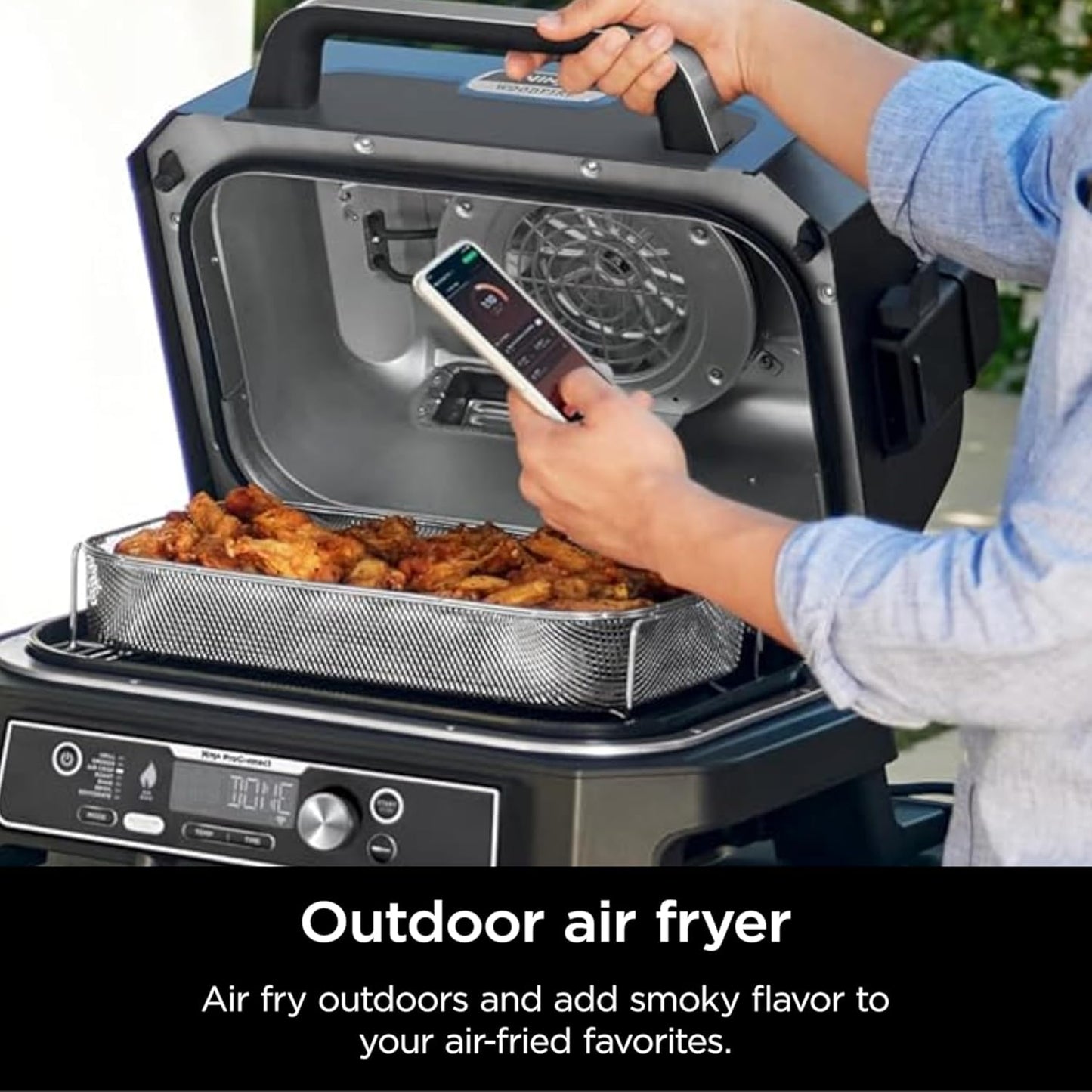 Ninja Woodfire Pro Connect XL 7-in-1 Outdoor Grill & Smoker