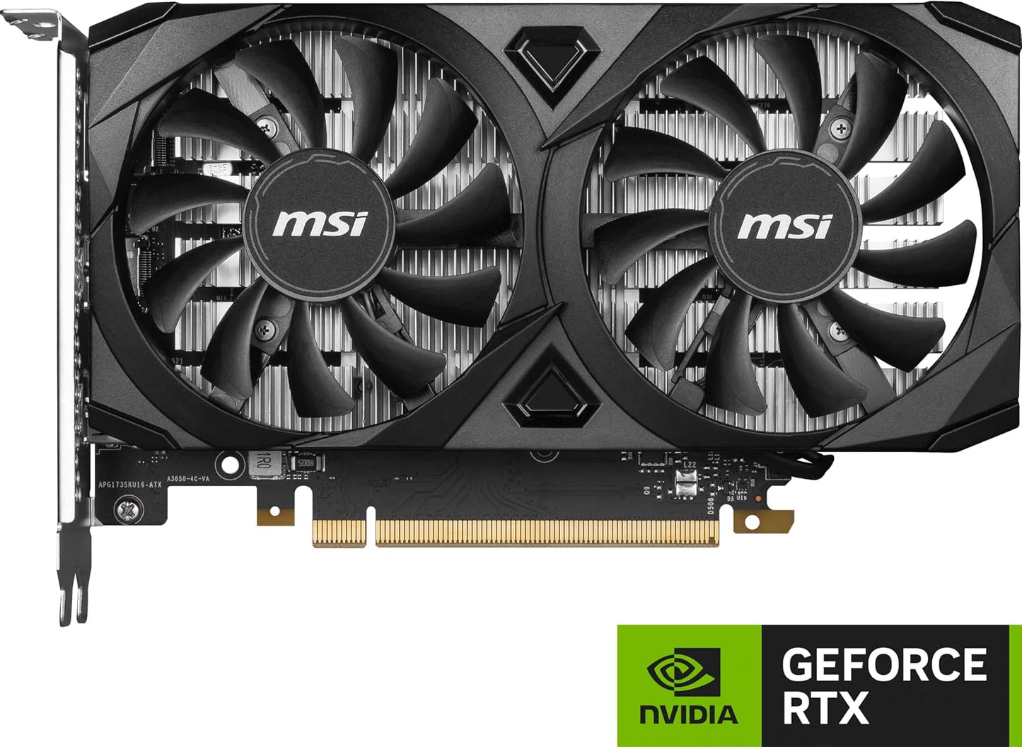MSI GeForce RTX 3050 Ventus 2X 6G OC Graphics Card