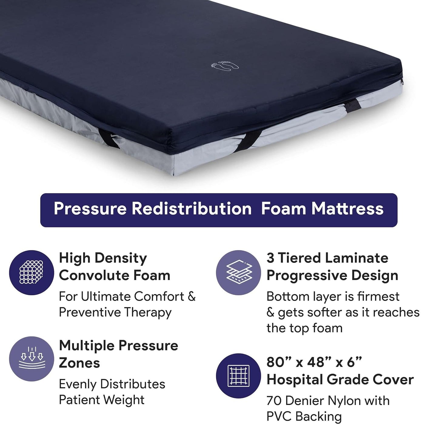 Ultra Wide Full Electric Bariatric Hospital Bed with 48" Mattress