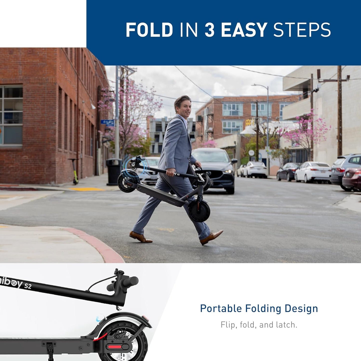 Hiboy S2 Electric Folding Scooter for Adults