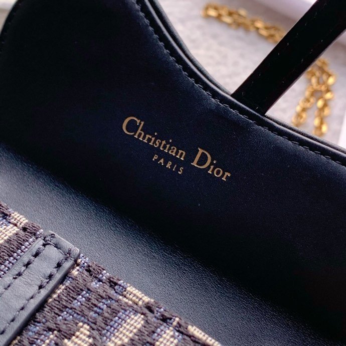 Christian Dior Crossbody Brown Bag 12cm