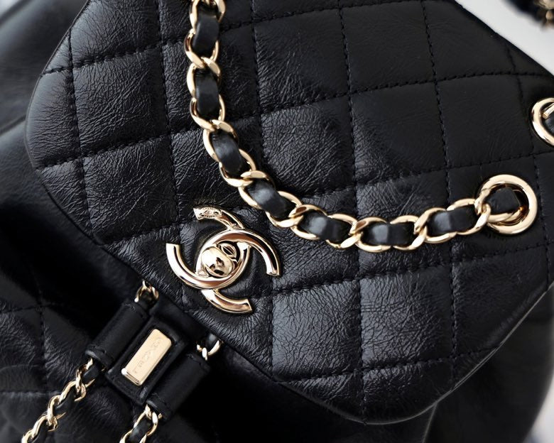Chanel Backpack 18cm Black