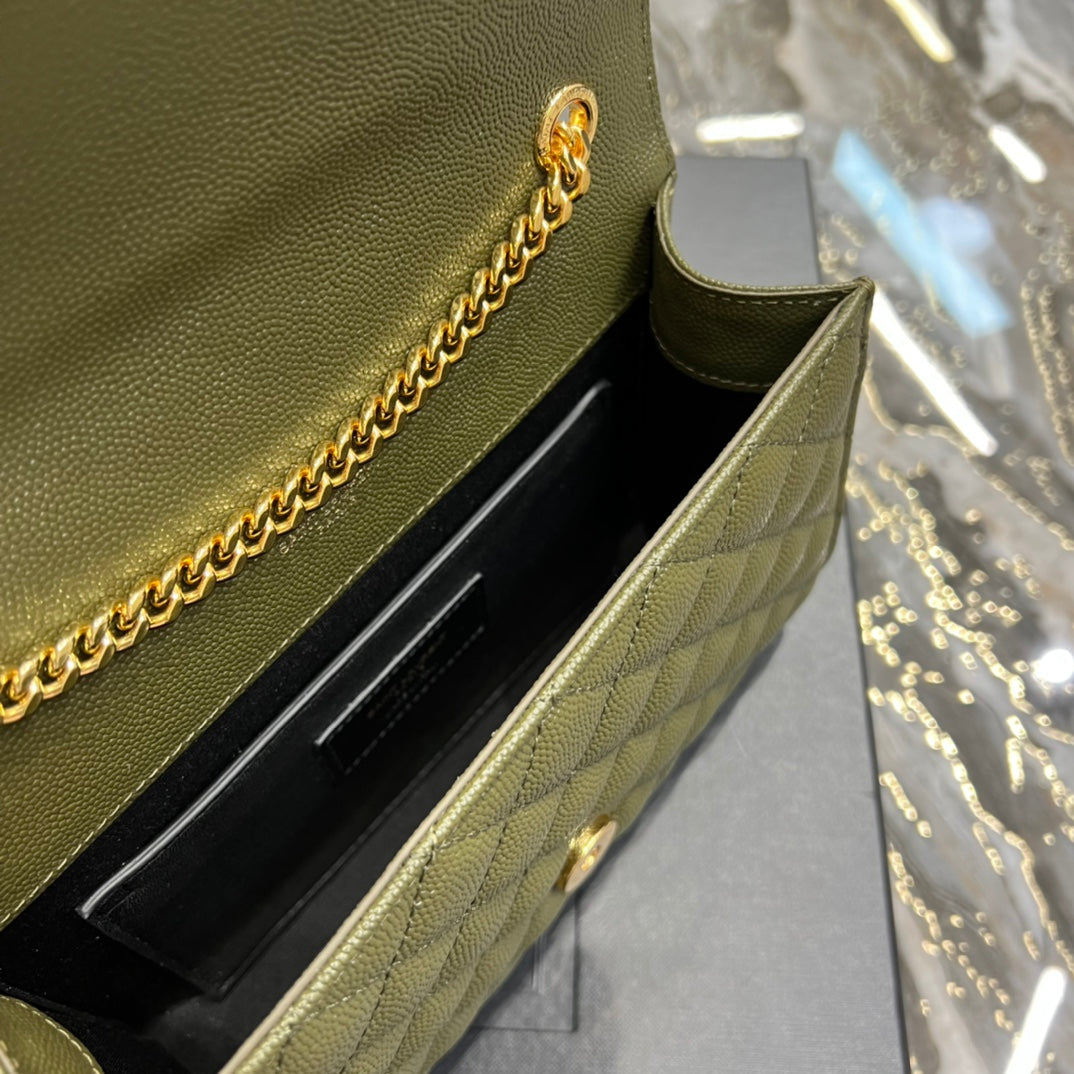 Saint Laurent Small Bag In Mix Matelasse 21cm