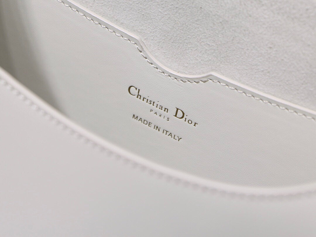 Christian Dior White Crossbody Bag 27cm