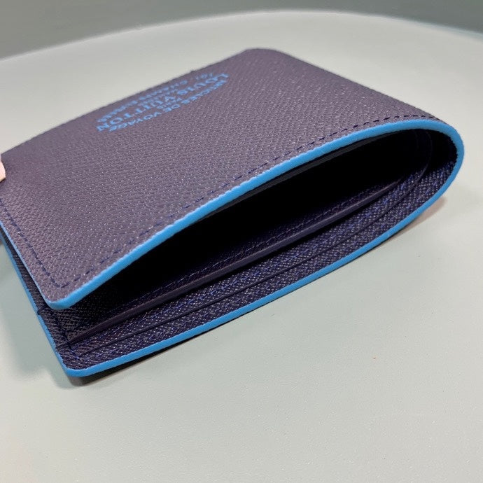 Louis Vuitton Wallet 12cm Blue