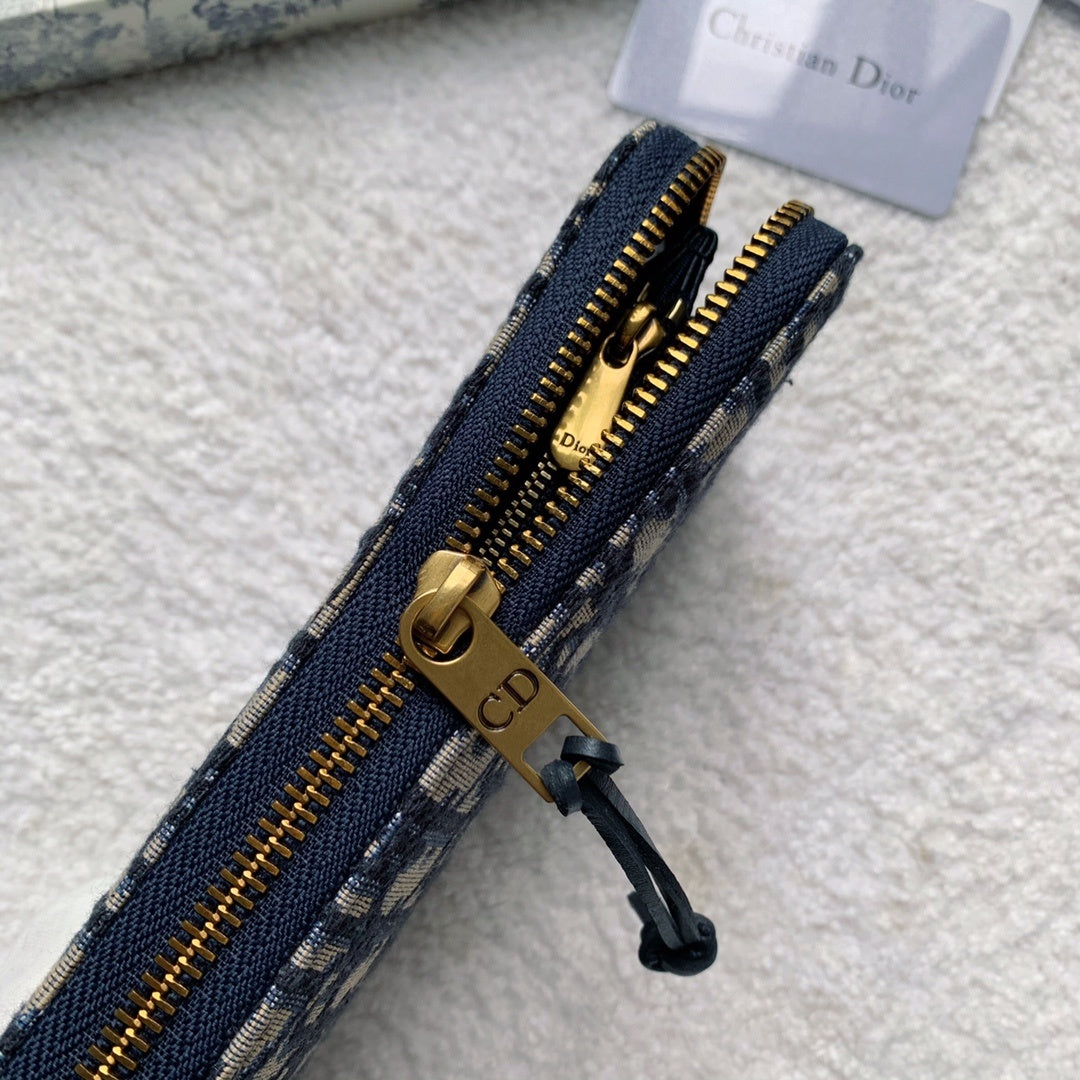 Christan Dior Blue Clutch 20cm