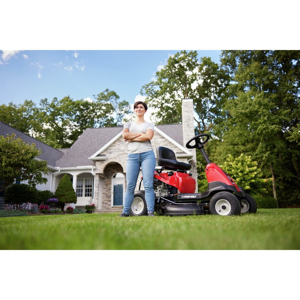 Troy-Bilt 344cc Compact Riding Gas Lawn Mower with Briggs & Stratton Engine, TB30B