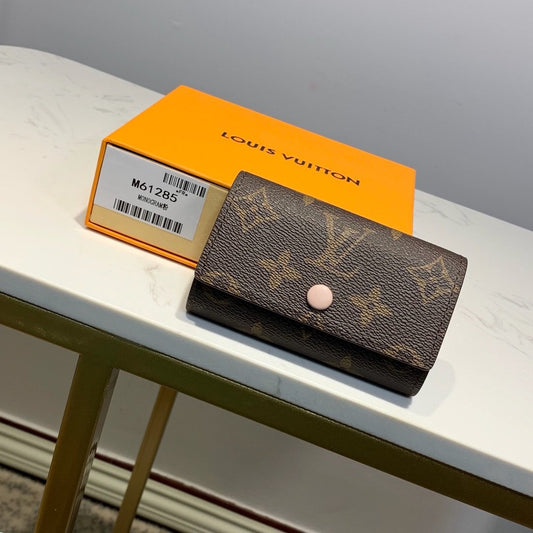 Louis Vuitton Monogram Wallet 10cm Brown