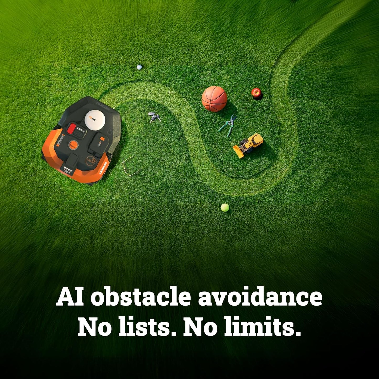 WORX Landroid Vision Cloud Robot Lawn Mower WR310