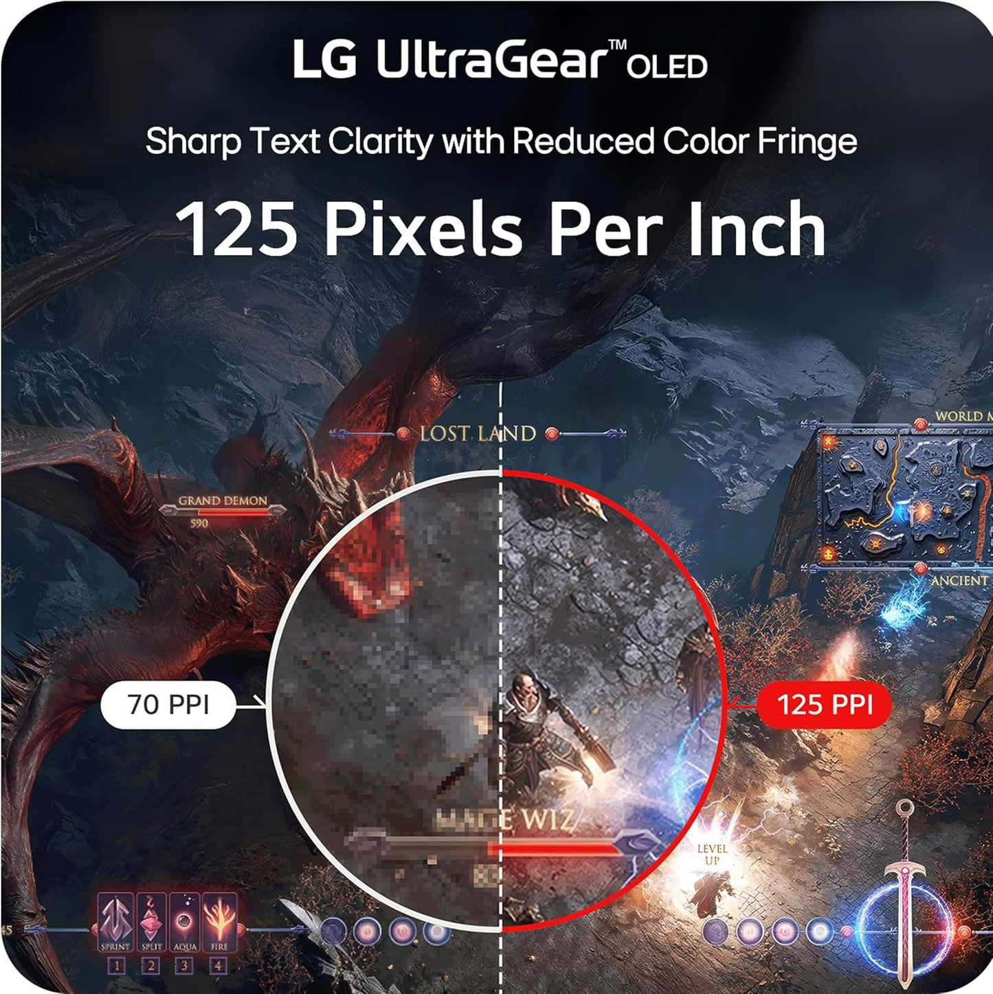 LG UltraGear 45" 5K2K OLED Curved Gaming Monitor, 165Hz