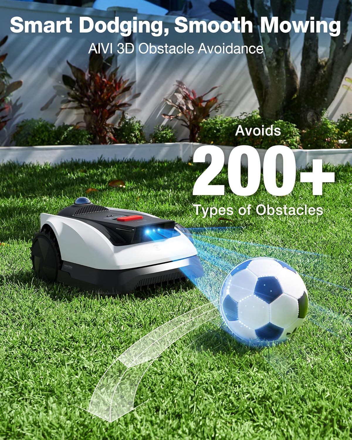 ECOVACS GOAT O1000 LiDAR PRO Robot Lawn Mower