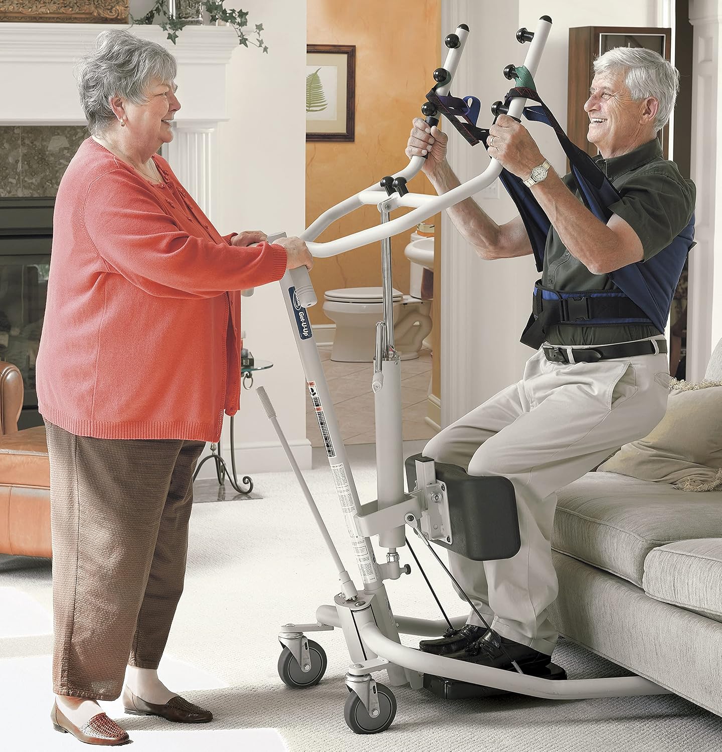 Invacare GHS350 Get-U-Up Sit-to-Stand Patient Lift