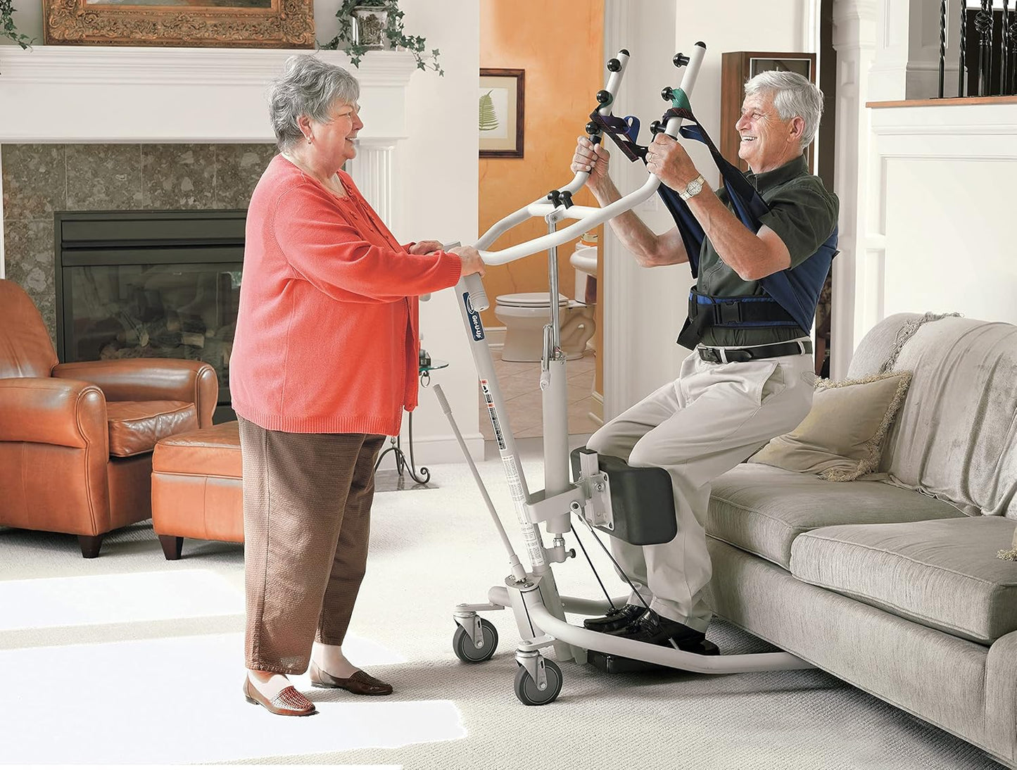 Invacare Hydraulic Sit-to-Stand Lift for Elderly