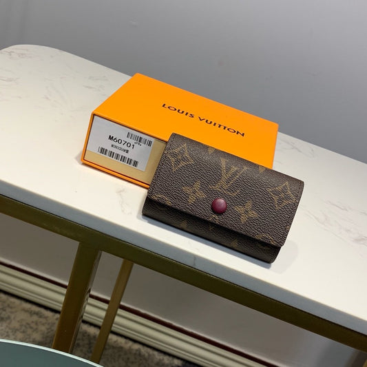 Louis Vuitton Monogram Wallet 10cm Brown