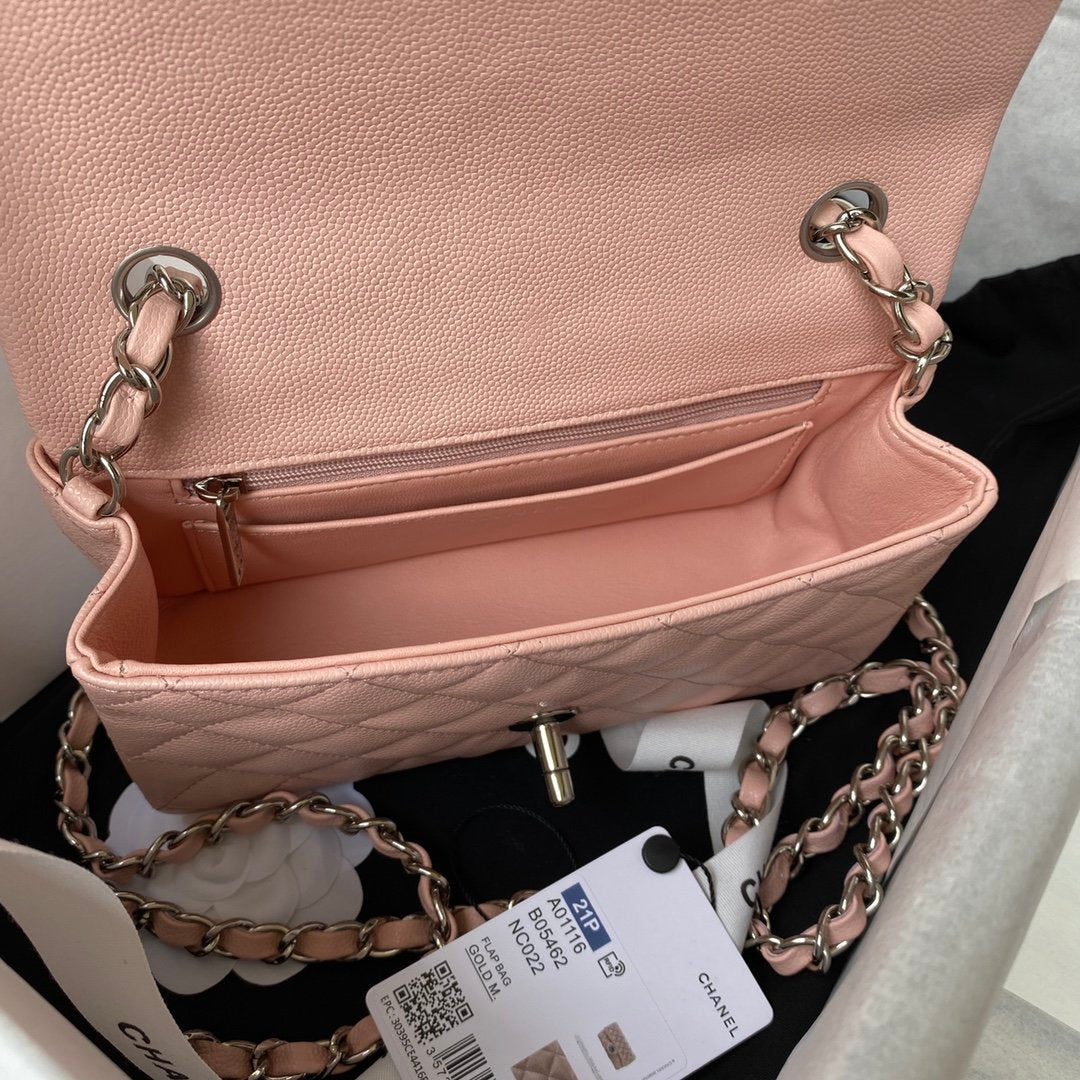 Chanel Mini Classic Flapbag 20cm Pink