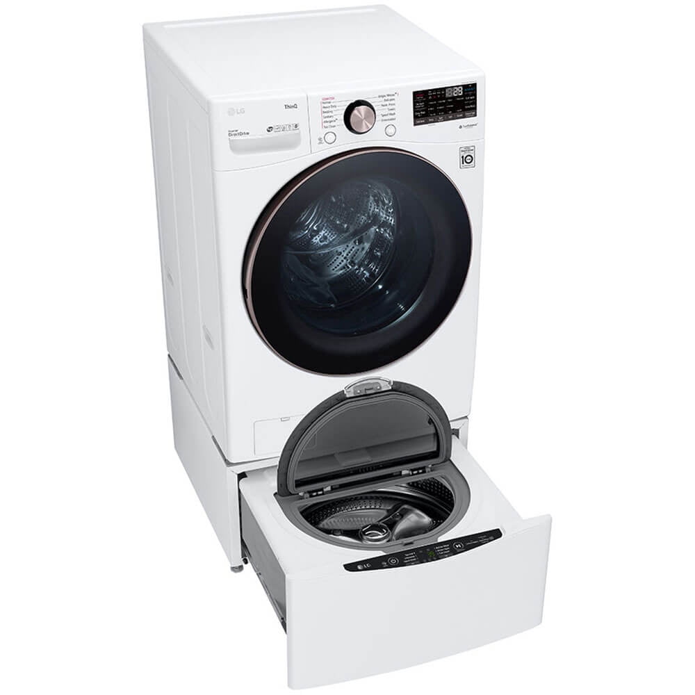 LG WM4000HWA 4.5 Cu. Ft. Ultra Large Capacity Smart wi-fi Enabled Front Load Washer with TurboWash 360° an