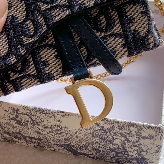 Christian Dior Crossbody Brown Bag 12cm