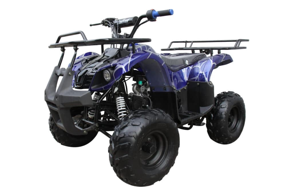 Coolster 3125R Mid-Size Deluxe Utility Quad - 120cc, Automatic with Reverse, Electric Start