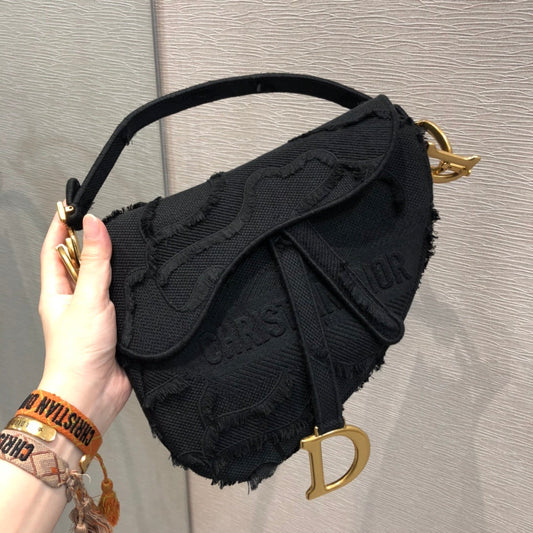 Christian Dior Black Handle Bag 25cm