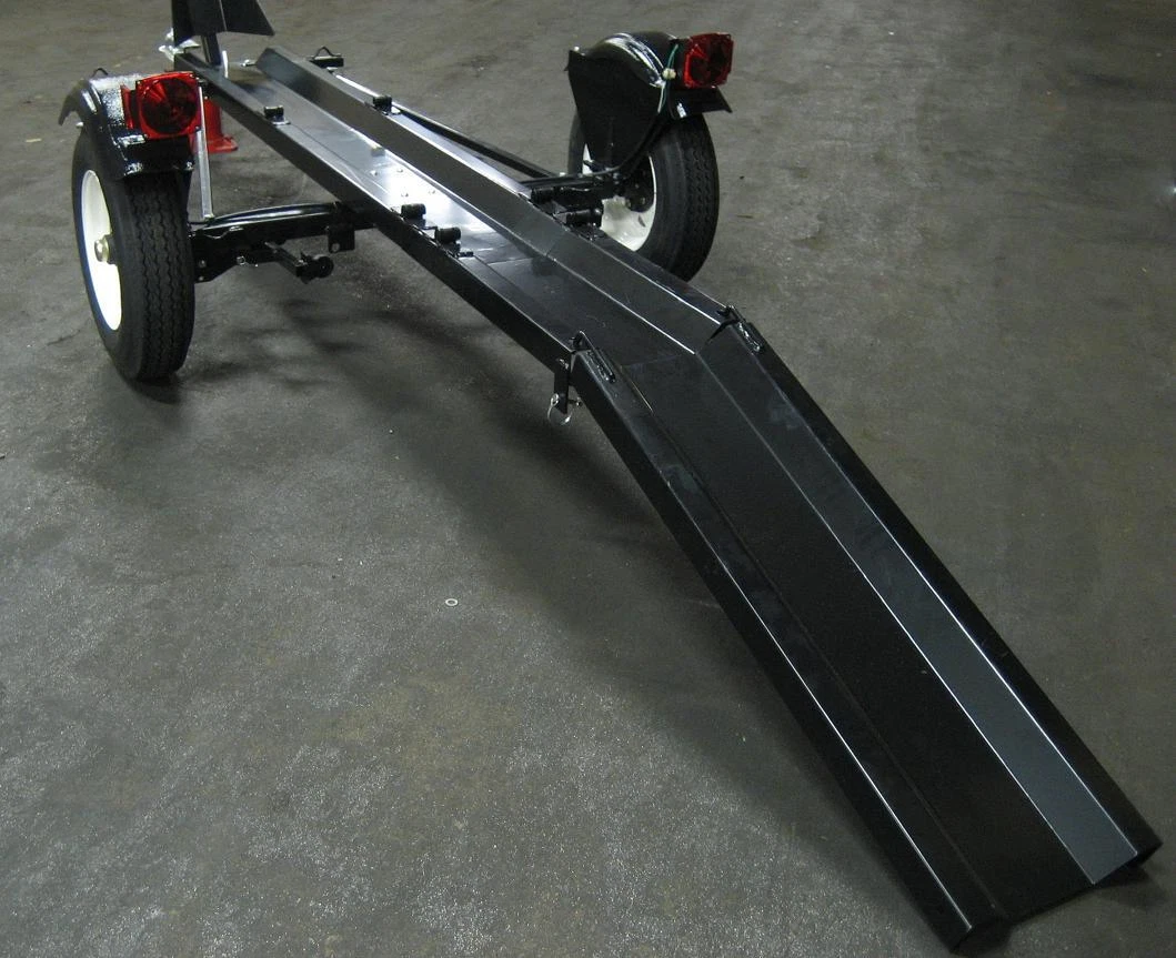 Ace Folding Single Motorcycle Trailer
