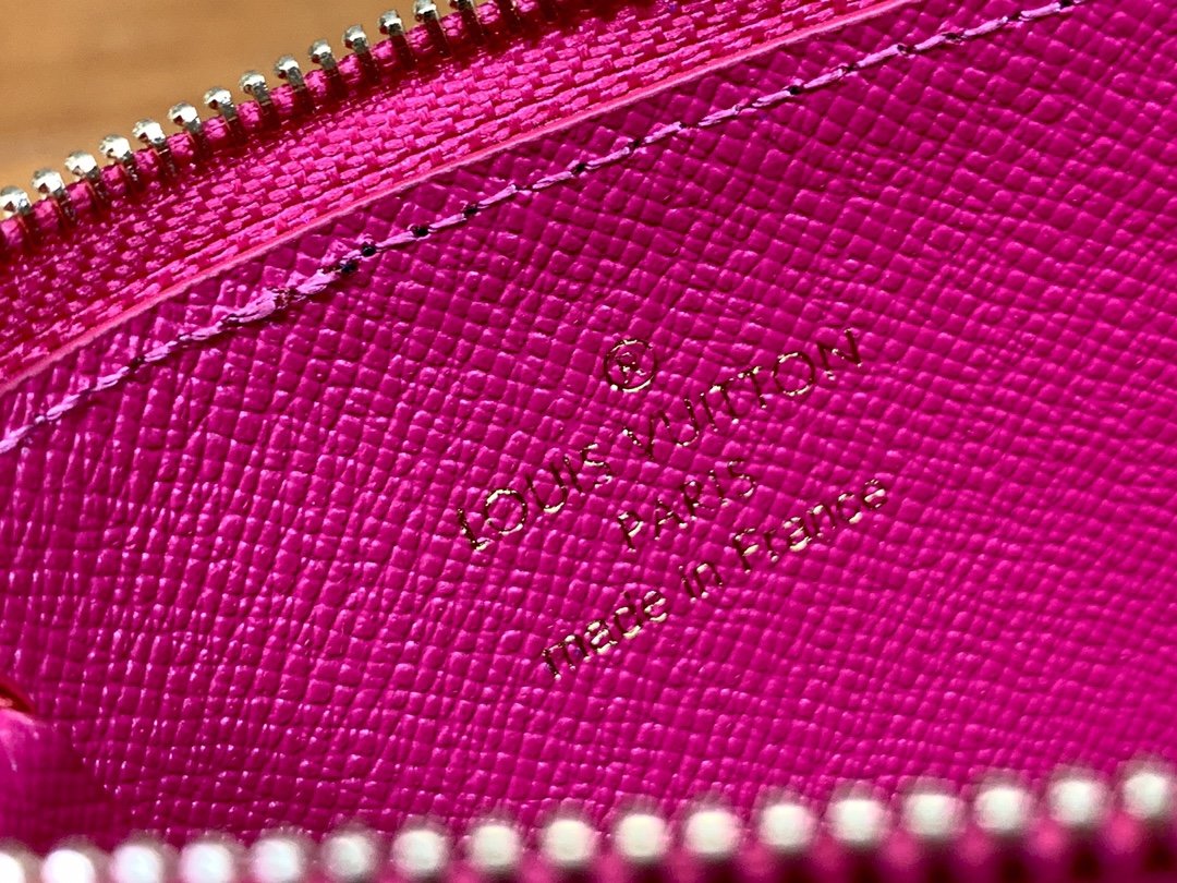 Louis Vuitton Recto Verso Monogram Wallet 13cm Pink