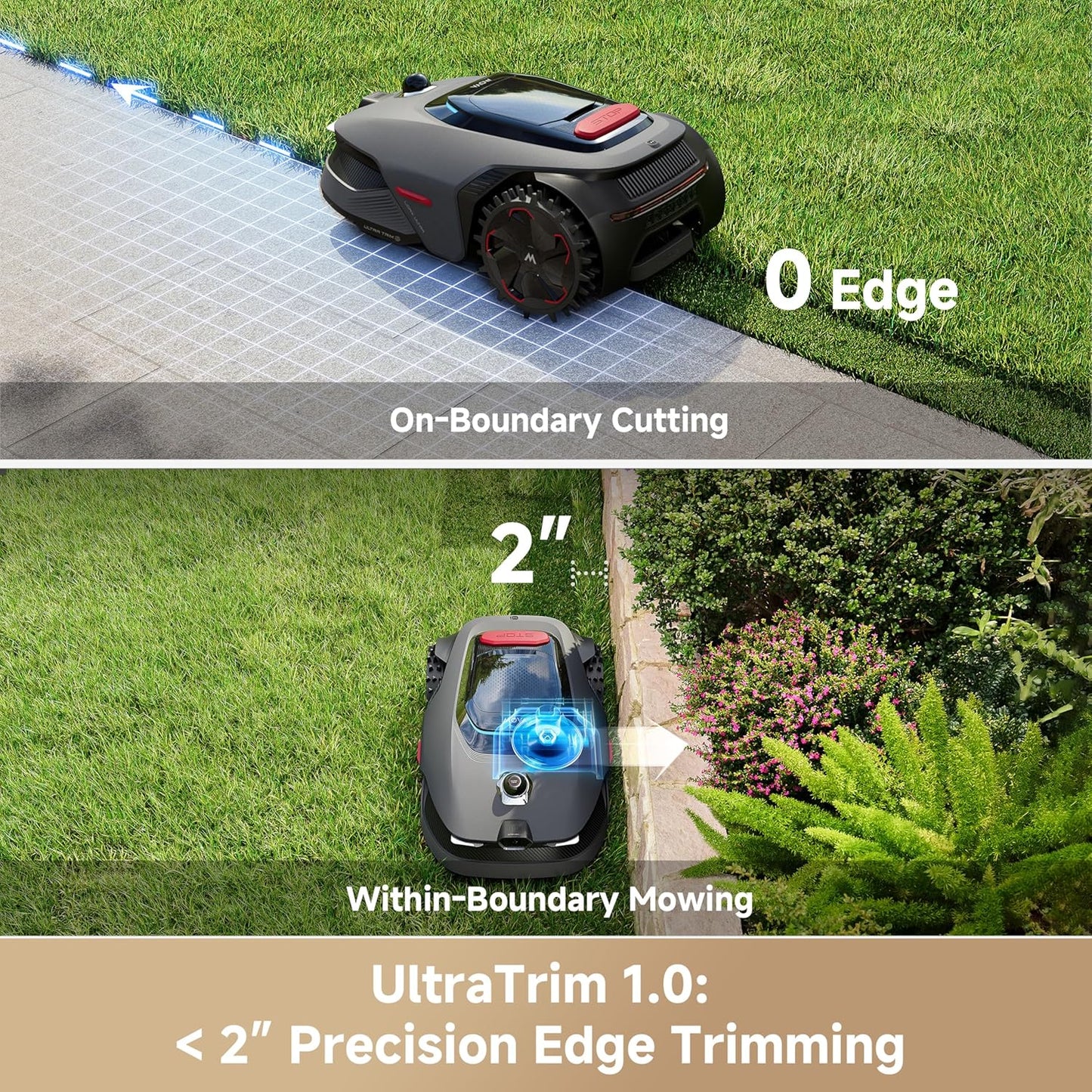 MOVA LiDAX Ultra 1000 Robot Lawn Mower with Garage