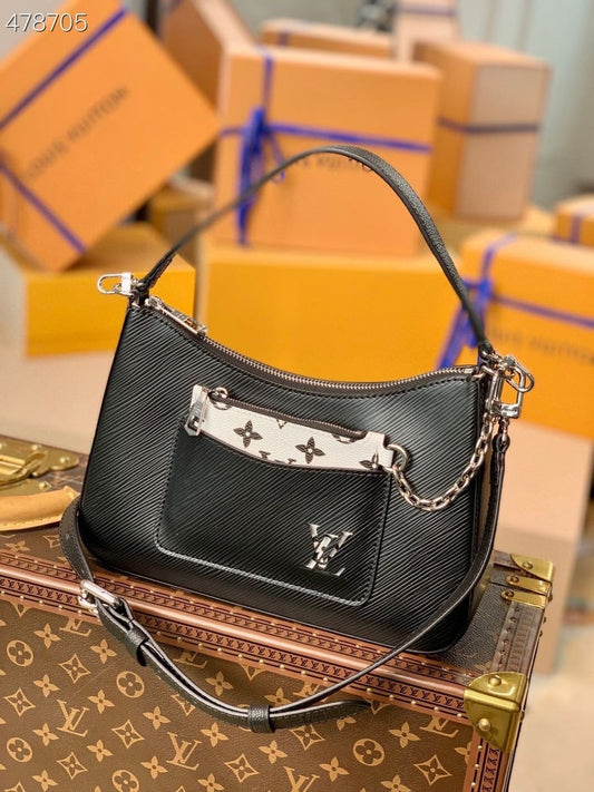 Louis Vuitton Marelle Bag 25cm Epi Canvas Spring/Summer Collection M80794, Black